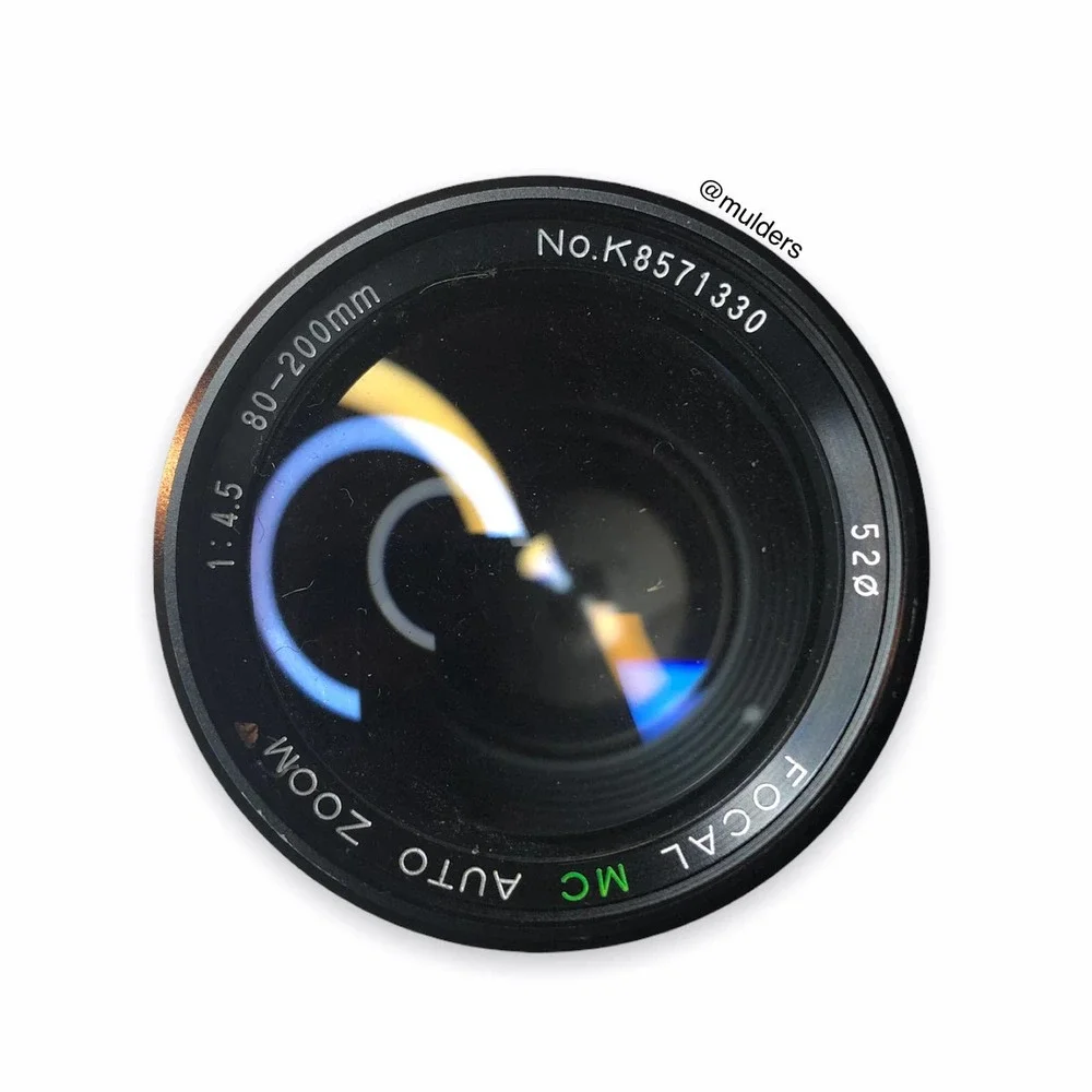 Vintage Focal MC Auto Zoom 1:4.5 80-200mm Lens # 8571330